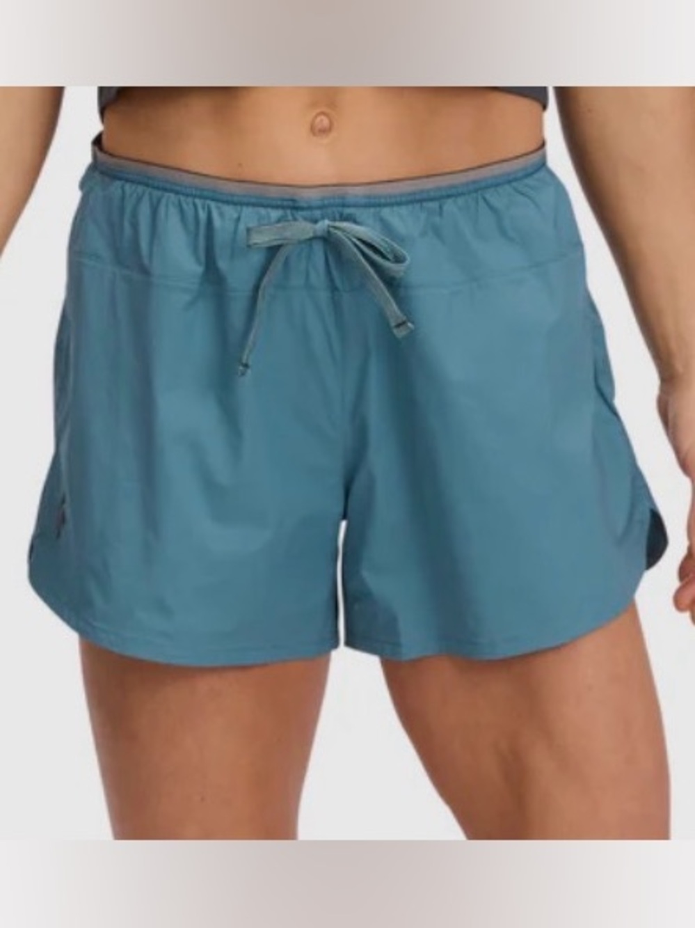 Black Diamond Women's Creek Blue Distance Drawstring Athletic Shorts